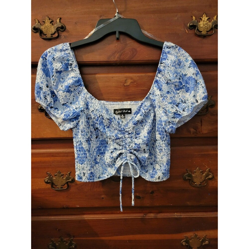 NWOT Crystal Doll crop top (AG31)